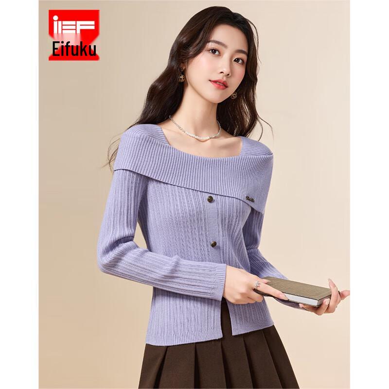 

IEF Элегантный вязаный топ во французском стиле One Size