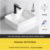 Tengxiang Ceramic Sink: White Floor-Standing Luxury Basin with Cabinet for Bathroom or Balcony