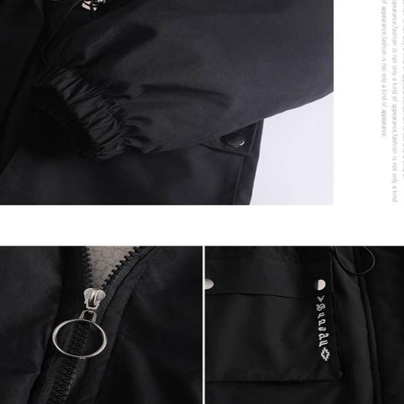 Zesílená větruodolná bunda Dámská krátká univerzální volná větrovka