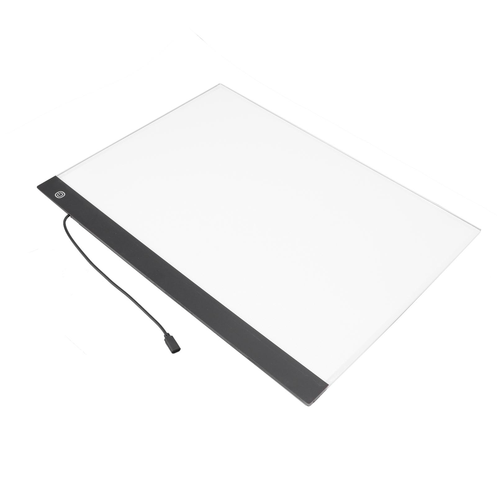 

Световая доска для рисования A3 с плавным затемнением и USB-кабелем для защиты глаз, светодиодная акриловая световая доска для рисования