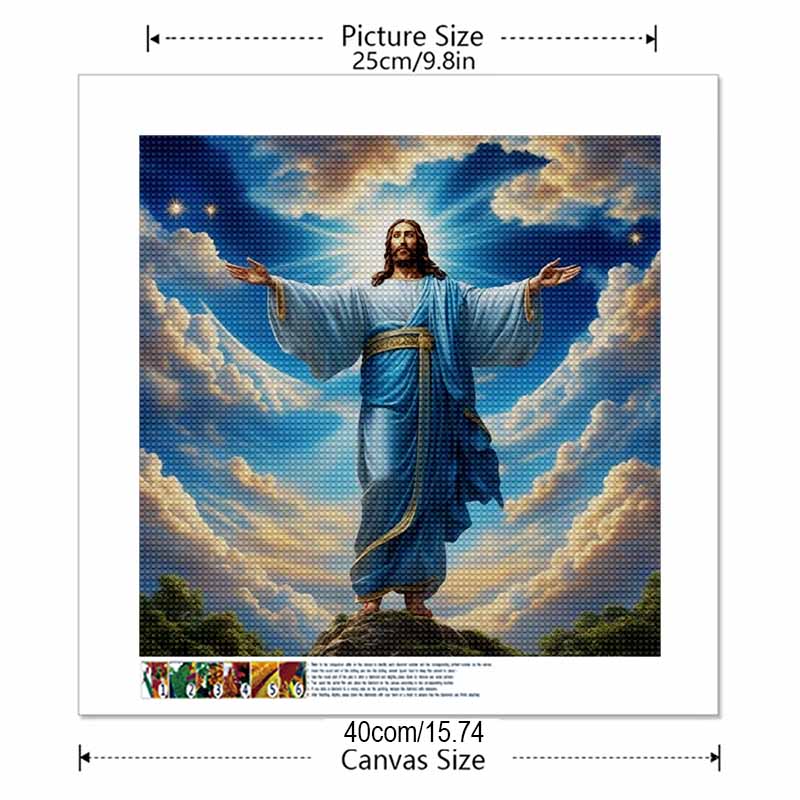 New Arrival 5D DIY Full Circle Diamond Painting "Religious" Embroidery Cross Stitch Home Decor Gift