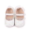 Citgeett Autumn Infant Baby Girls Princess Shoes Soft PU Leather Bow Non-slip Bottom First Walker Shoes Toddler Shoes