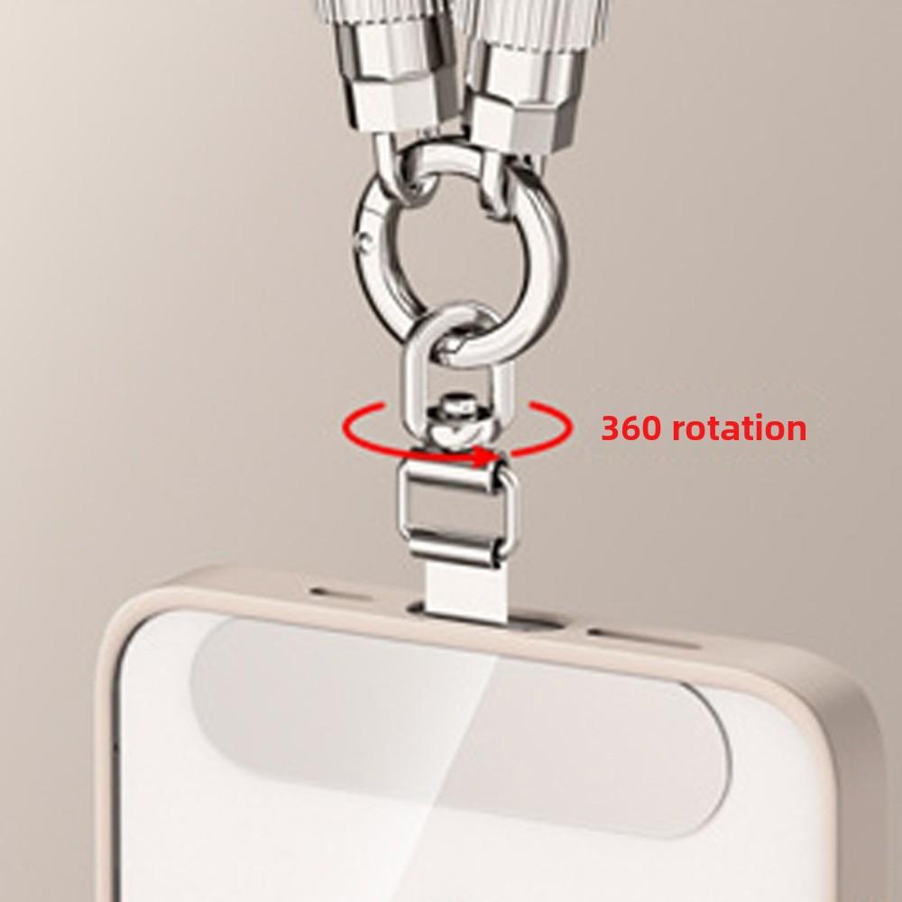 2-in-1 Schnelllade-Handy-Trageband Typ C Datenkabel Handy-Hängeleine Handy-Lanyard Reisen