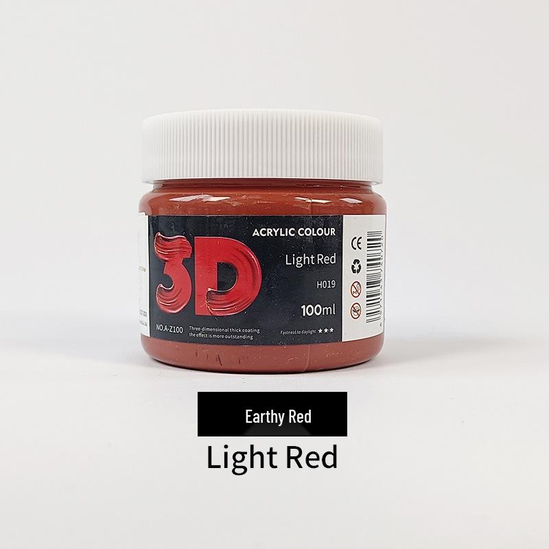 100ml Acrylic Paint for Children's Doodles and Plaster Dolls