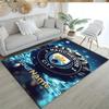 Manchester City Customize Text Area Rug Suitable for Dining Room Game Room Hallway Outdoor Antislip Carpet Anime Office Decor
