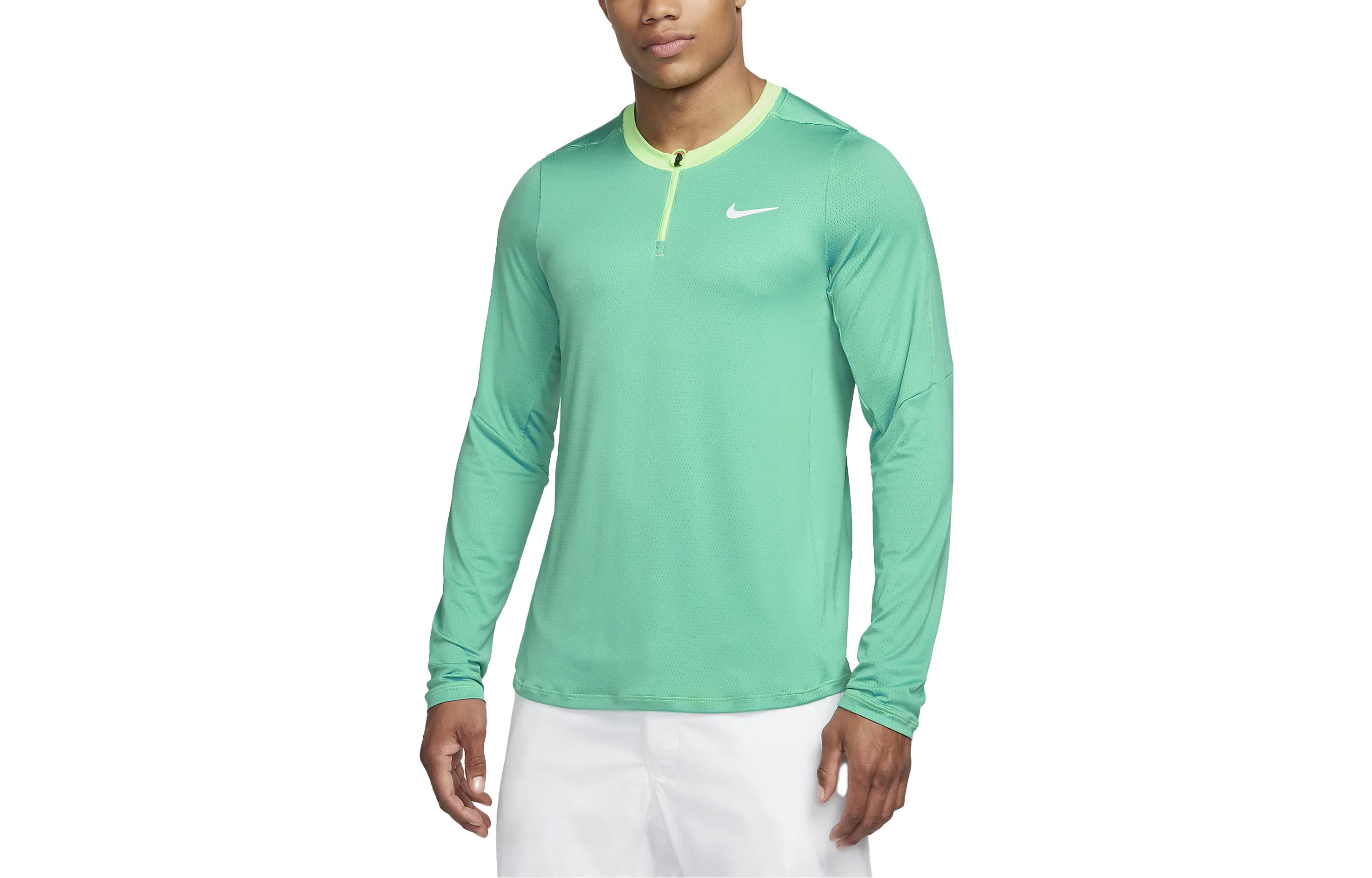 Nike Sweatshirts Men s Green Crew Neck Moderate Other DD8370-392 M