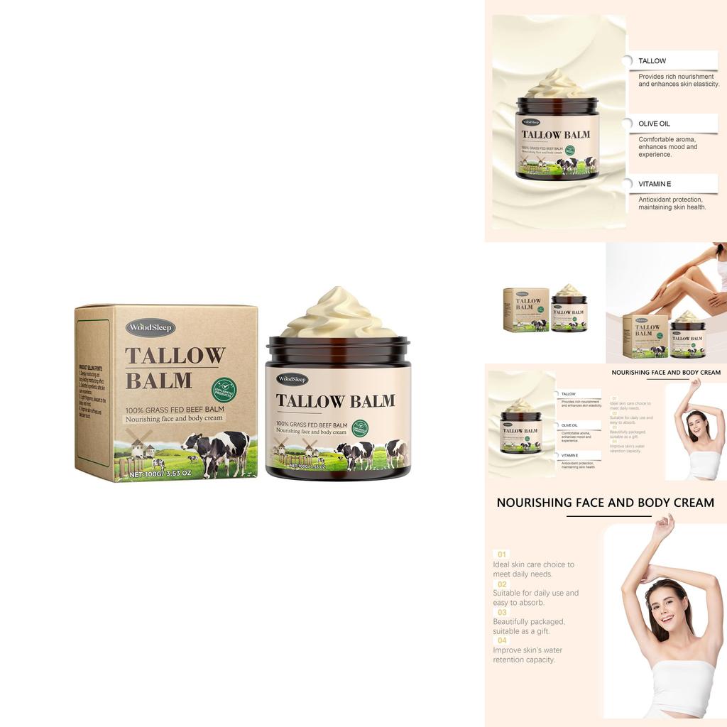 Woodsleep Rich Moisturizing Body Cream For Deep Hydration And Soft Skin Care