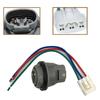 2x Front Turn Signal Light Socket Connector Harness w/ Wire Kit For Honda Acura