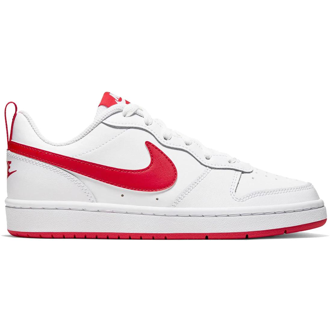 

Sneaker Nike Court Borough Low 2 White Red (GS)(BQ5448-103) 38