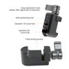 Lightweight Aluminum Sliding Rail Mount Clamp For Tripods Quick Release Design Compatibles 1/4 3/8 Camera Accessories