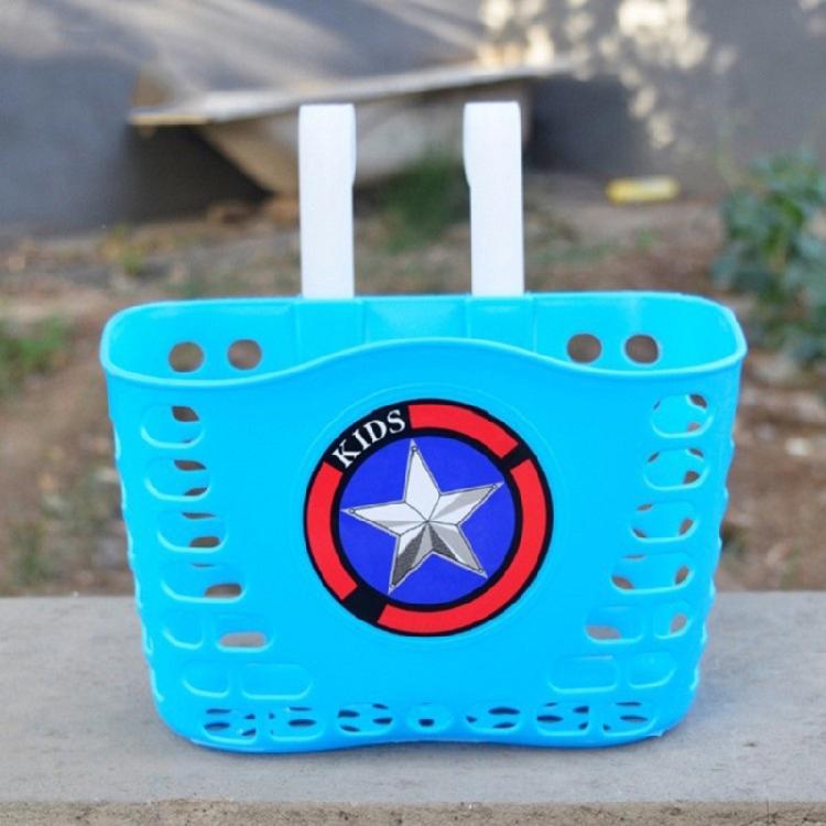 Child Bicycles Basket Vintage Removable Bike Basket Fashion Bicycles Basket Children's Bike Accessory