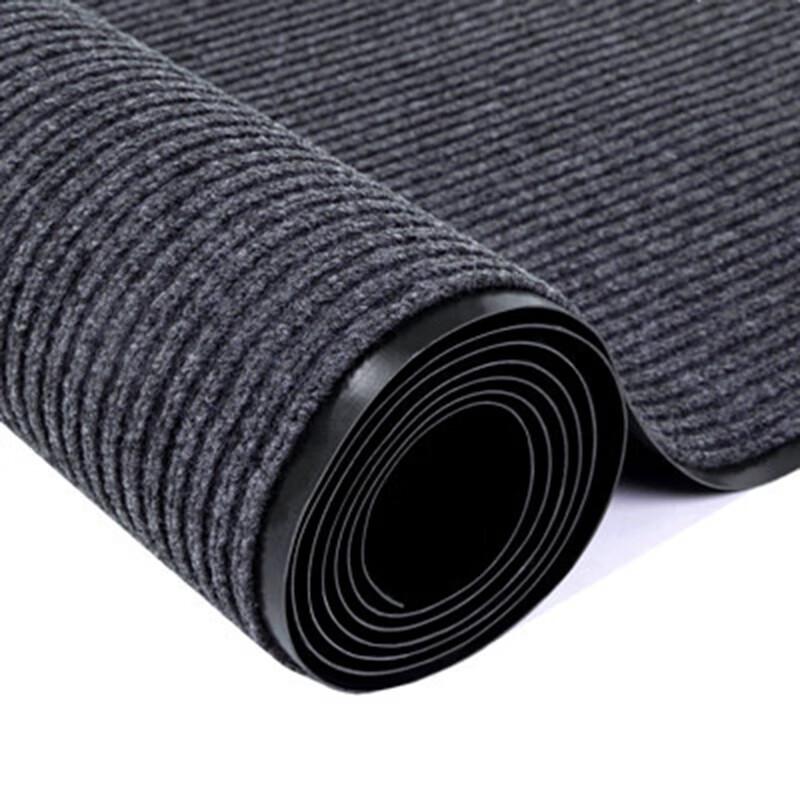 Solid Foundation Double Stripe Anti-Slip Entrance Mat 1.6m wide x 1m long