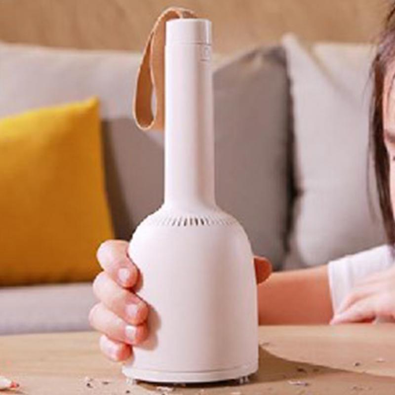 Handheld Vacuum Cleaner Small Handheld Desktop Dust Catcher Strong Suction Desktop Cleaning Tool For Removing Pet Hair Paper
