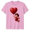 Cupid Valentines Day Hearts Unisexs TShirt Unisexs Tee Graphic Unisex Top