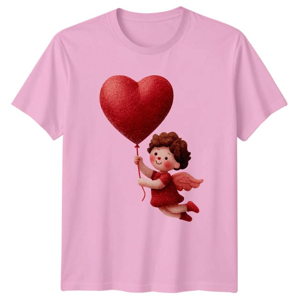 Cupid Valentines Day Hearts Unisexs TShirt Unisexs Tee Graphic Unisex Top