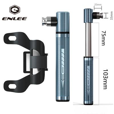 ENLEE Mountain Road Bike Portable Bike Pump Meifa Mouth Universal Mini Basketball Household Pump Cycling Equipment