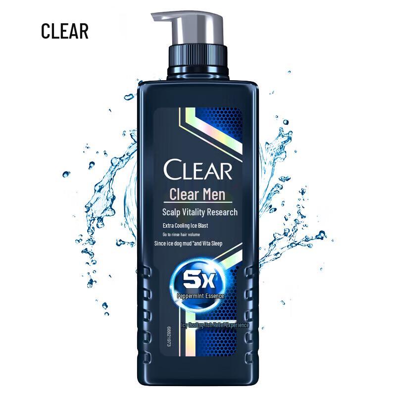 

Clear Men Anti-Dandruff Cool Mint Shampoo 650g