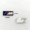4pcs 16mm 17mm 19mm Logo M Emblem Steering Wheel Badge Rims Sticker For BMW E39 E46 E36 E87 E60 E90 F30 F20 X3 X5 X6 Accessories