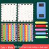 Hexagonal Dustless Colored Chalk for Children's Blackboard and Classroom Teaching