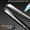 Steel Steak Clamp Stainless Steel BBQ Bread Clip Pancake Frying Shovel Fish Roast Meat Clip Household Kitchen Tools