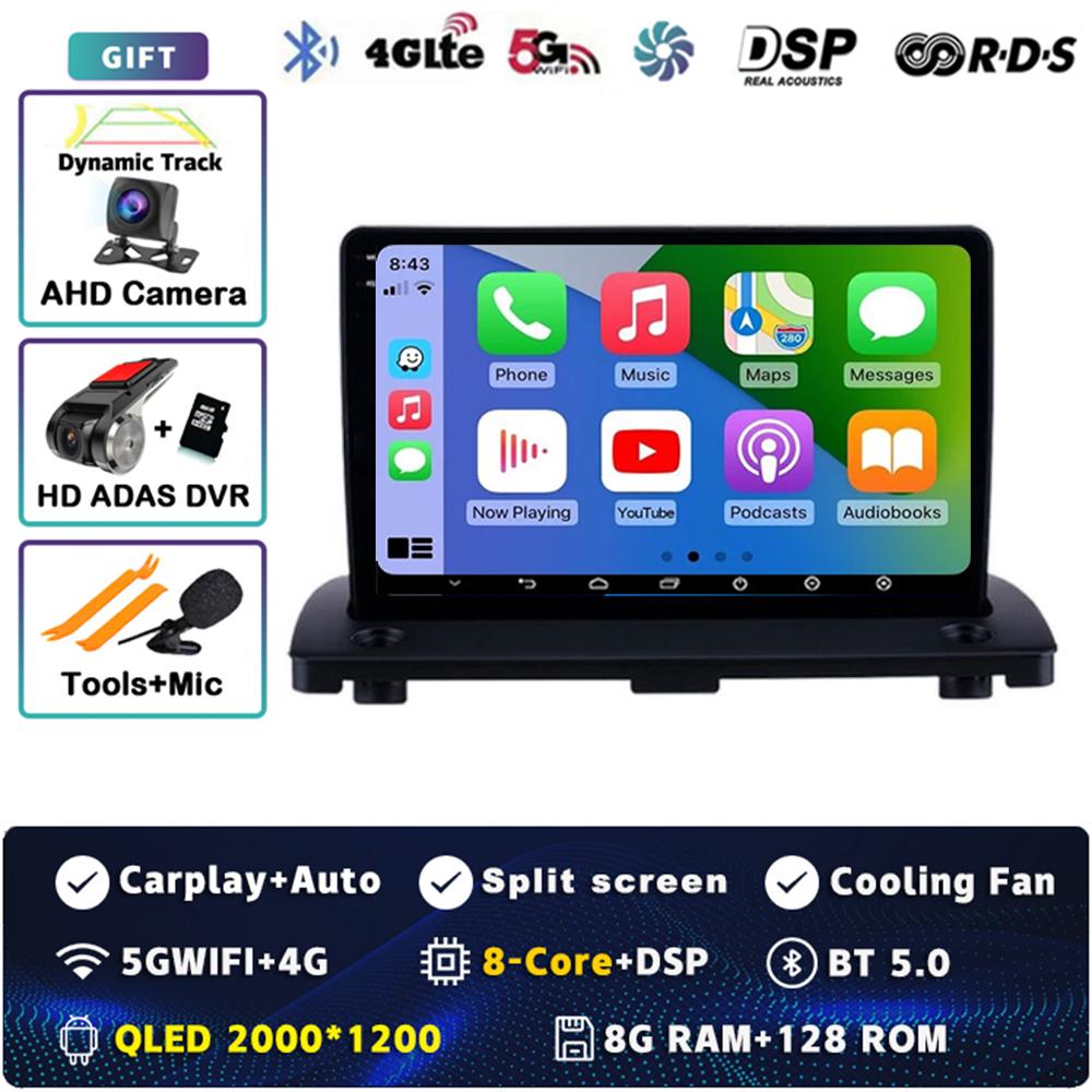 Android 14 Carplay Car Radio For Volvo XC90 XC 90 2004 - 2014 Multimedia Video Player Navigation GPS Stereo 2Din Head Unit Auto