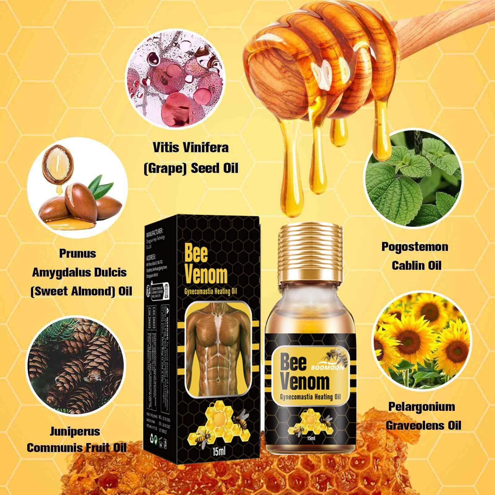 Согревающее масло для пчелиной гинекомастии — фото 2