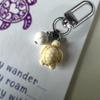Handmade Turtle Keychain Travel Turtle Keychain Charm Turtle Keyring for Bag Key
