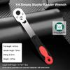 1/4Inch Ratchet Wrench Reversible Ratchet Quick Releases 1/4 Ratchet Handle For Home Improvement Auto Repair