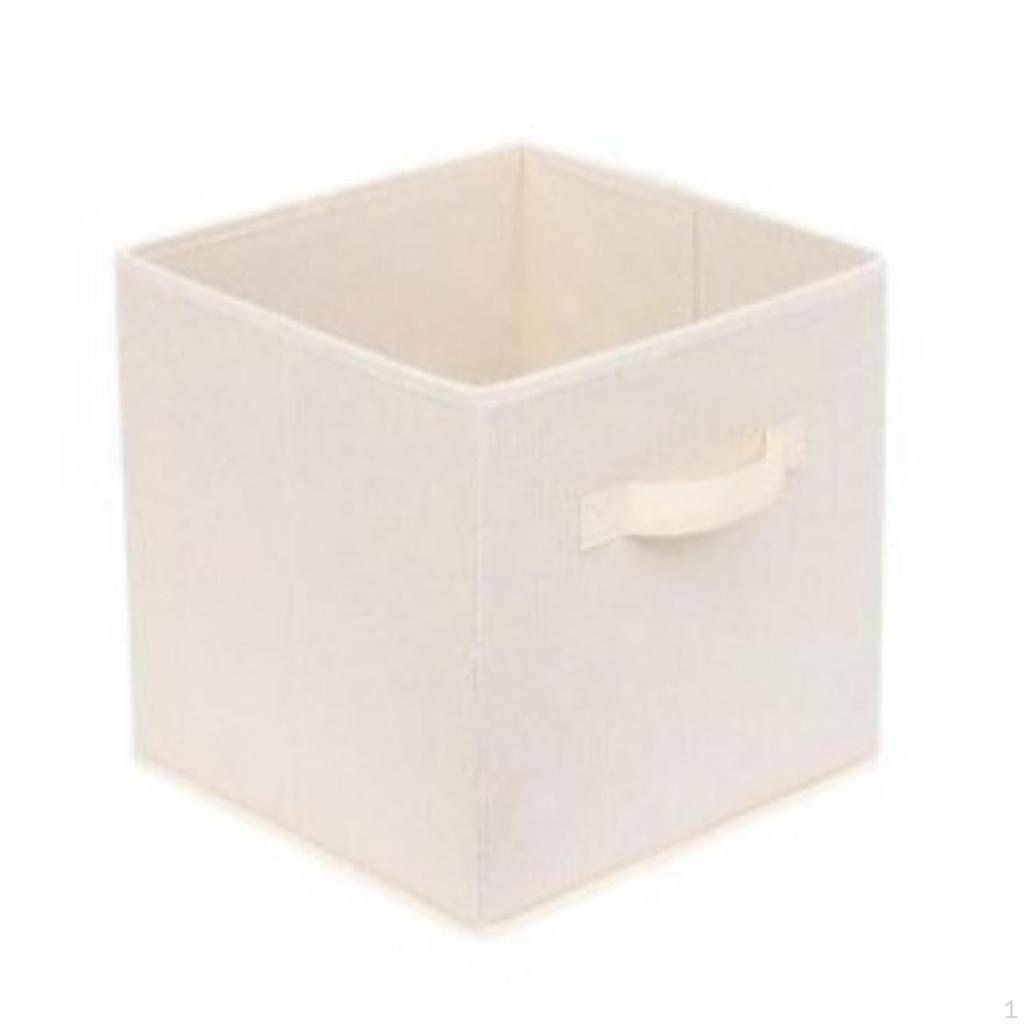 Fabric Storage Cube Foldable SpaceSaving Container for Shelves, Bedroom, Nursery