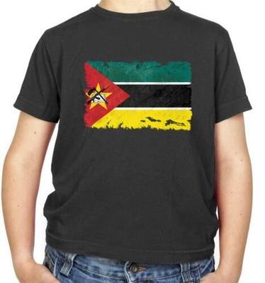 Mozambique Flag Kids T-Shirt - Africa - Maputo - Country - Travel - Quirimbas