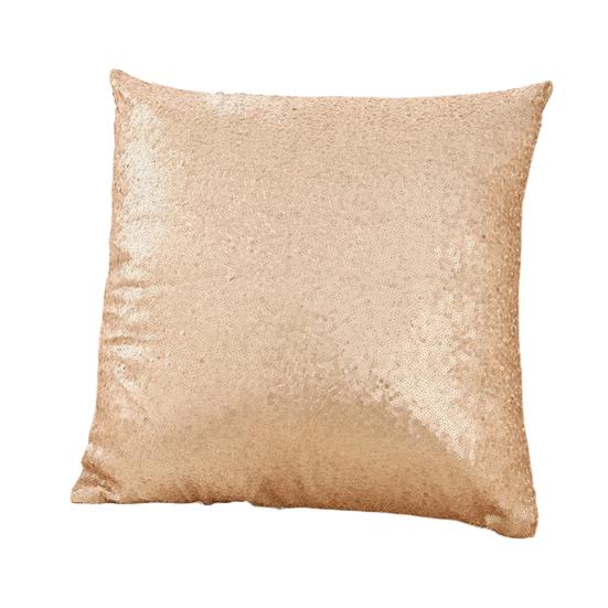 Sequin Pillow Case Shiny Sparkling Throw Pillow Cover Gold/Silver/Red Decorative Pillowcase for Couch Bed Sofa Party