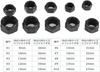 10 Pcs Impact Bolt & Nut Remover Set with Aluminium Storage Case,Bolt Screw Extractor Set, Bolt Remover Tool Set for Removing Da