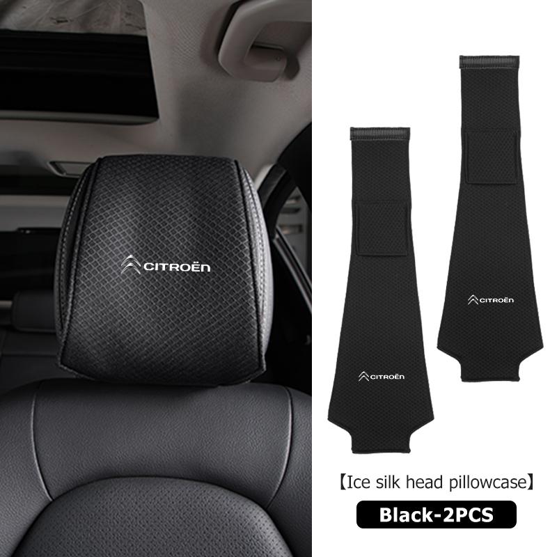 Isilke Bilhuvudstödsskydd Smutsavvisande Skydd för Citroen Grand Berlingo Jumper Celysee Xsara Picasso Aircross Saxo