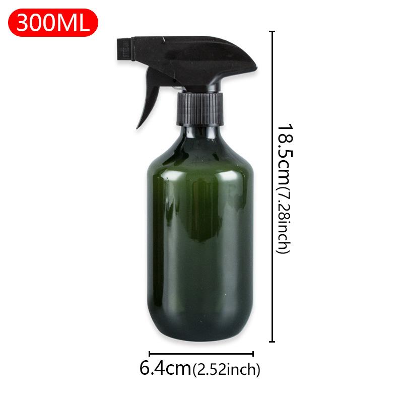 300/500ML Refillable Empty Glass Plastic Spray Bottle High Pressure Moisturizer Container for Water Can Hair StylistHairdressing