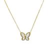 Women's Retro Butterfly Shell Necklace - Non-Fading Titanium Steel Clavicle Chain