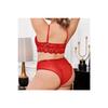 Nuitamore Plus Size Red Garter Set