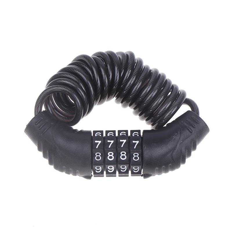 1Pcs Universal Motorcycle Bicycle Password Lock Portable Helmet Lock Anti-Theft Mtb Road Bike Bicycle Locks