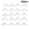 Metal Book Corners 100PCS Anti-Scratch Protective Edge Guards for Scrapbooking Photo Albums Menus DIY Crafts
