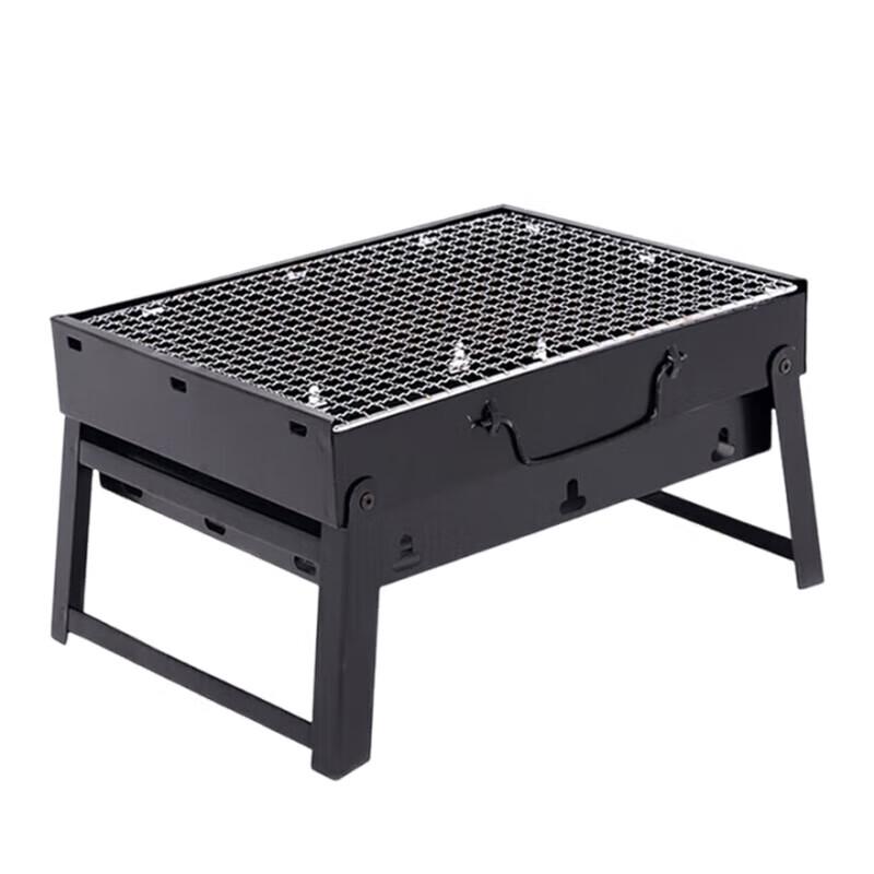 Yilan Portable Black Steel Charcoal Grill