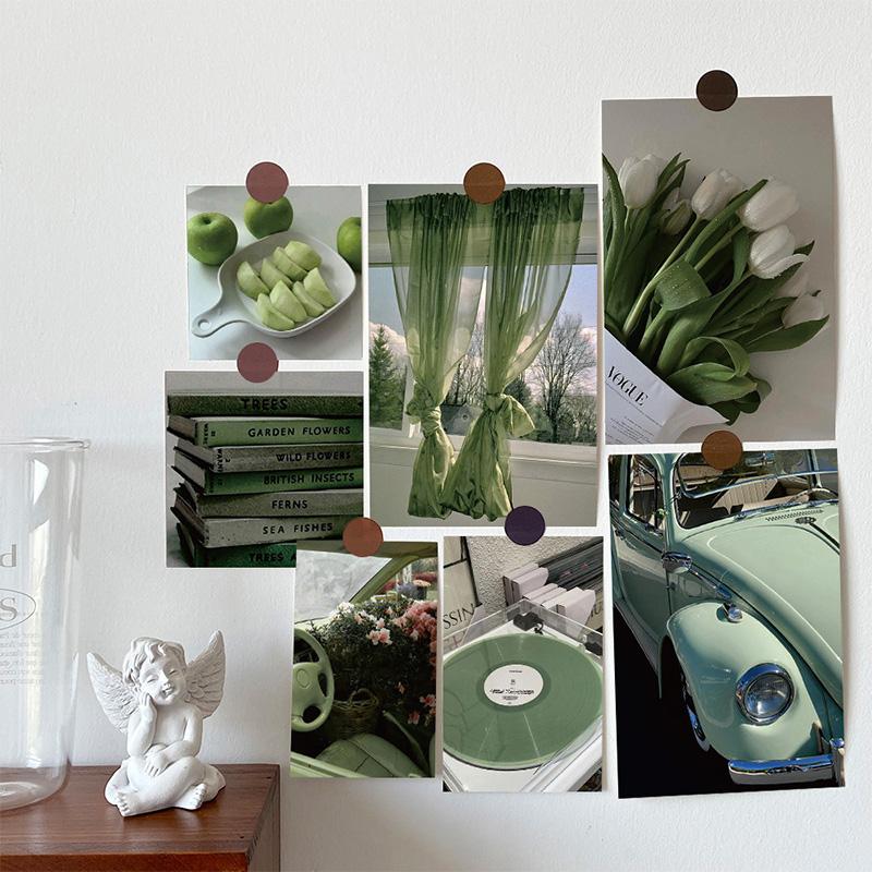 15pcs/set INS Postcards Vintage Decorative Card Photo Props Diy Wall Background Home Decoration Bedroom Wall Sticker Posters