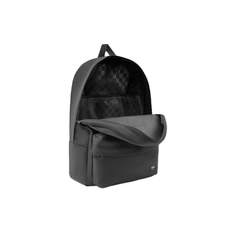 Vans Canvas Backpack Regular Unisex Black Vans VN0A4UPZBLK1