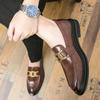 2024 Shoes Men Outdoor Walking Shoes Dress Wedding Loafers Men's Luxury Brand Stylish Club Footwear for Men Mens Slip On Shoes