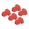 5PCS 3D Printer Hot End Cover 300 Degrees C High Temperature Resistant Printer Heater Block Silicone Cover
