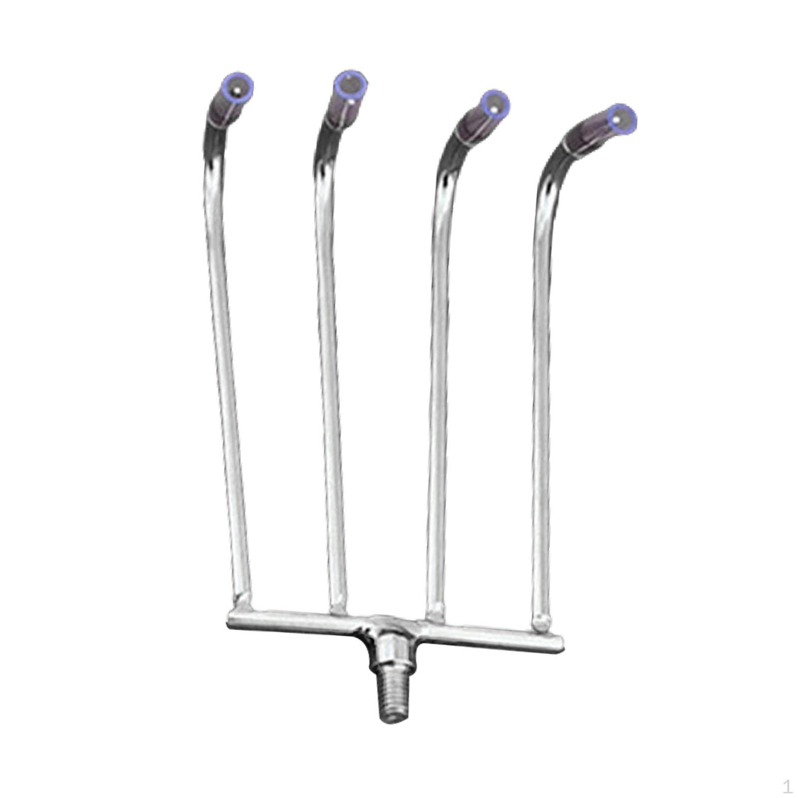 

Hand Rake Head Gardening Tool Aquatic Remover for Planting Pond Weeding 5 Tines