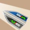 IYSZ8 2Pcs VRS 3D Metal Stickers For Skoda OCTAVIA A7 VRS MK2 MK3 A5 Superb 3 2 Rapid Kodiaq Karoq Fabia Kamiq Car Styling Accessories