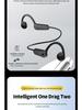 B8 Bone Conduction Open-Ear Bluetooth Headphones - Waterproof, Sports & Cycling Ear-Hook Design.