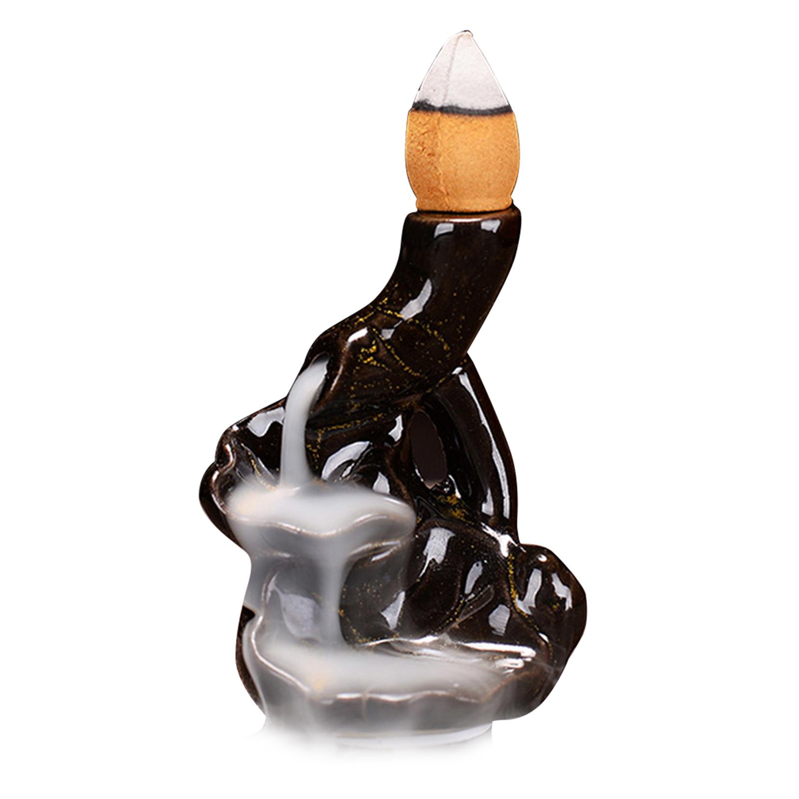 

Creative Backflow Smoke Censer Aromatherapy Ornament Home Decoration for Living Room Bedroom Decor