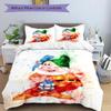 3pcs Disney Dwarfs Pattern Bedding Three-Piece Set (1 Cover + 2 Pillowcases, No Fillings) D021