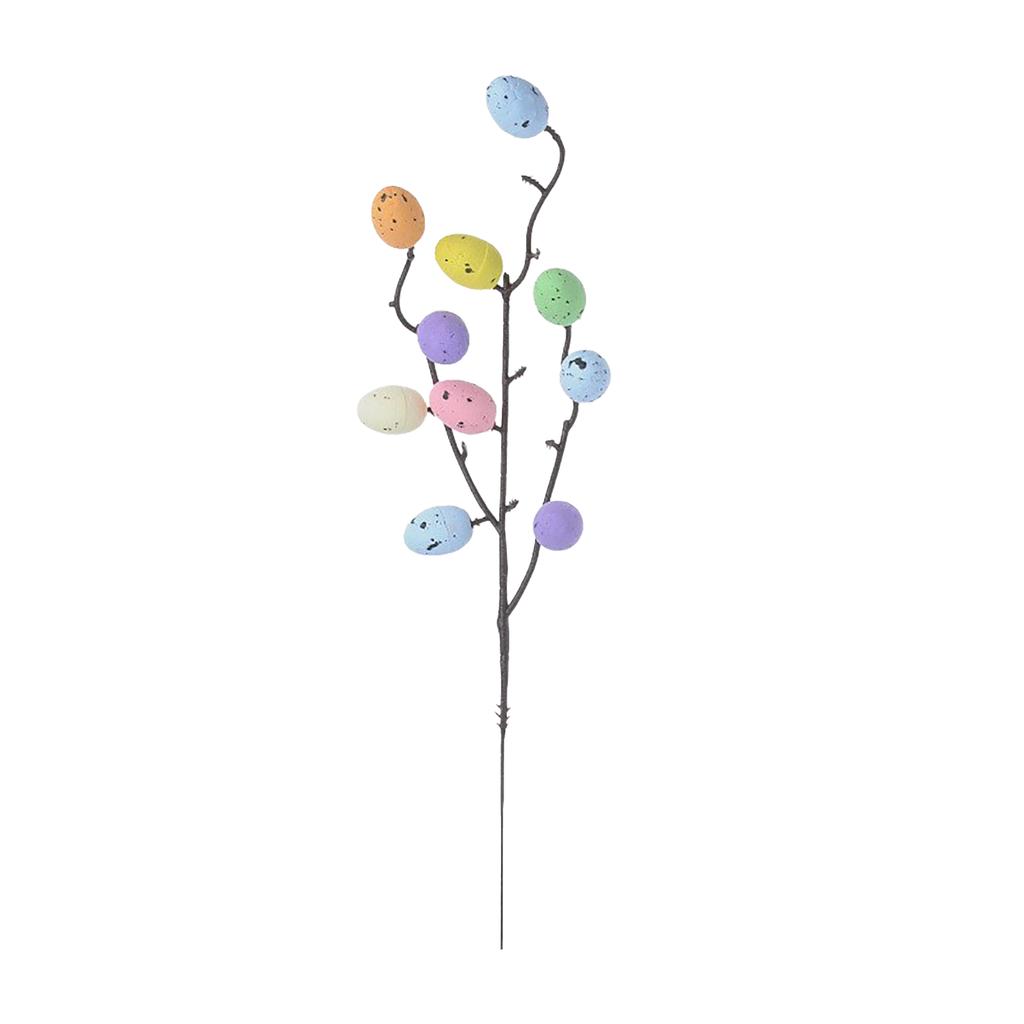 Artificial Easter Tree Branches, Spring Flower Stems, Festival Easter Eggs, Floral Arrangements For Tree Branches, And Desktop Decoration Arrangements