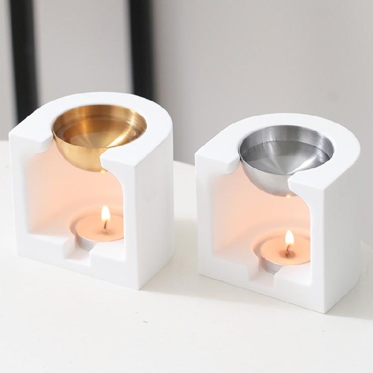 Essential Oil Burners Wax Melt Burners Aromatherapys Aromas Burners Ceramic Oil Diffuser Candle Tealight Holder Decors